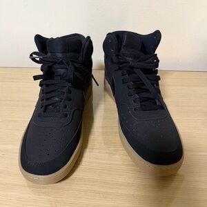 Men's Nike Black High-Top Sneakers- Brand New